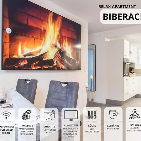Relaxapartment 15 Massagesessel Smarttv Kueche Biberach an der Riß Buitenkant foto
